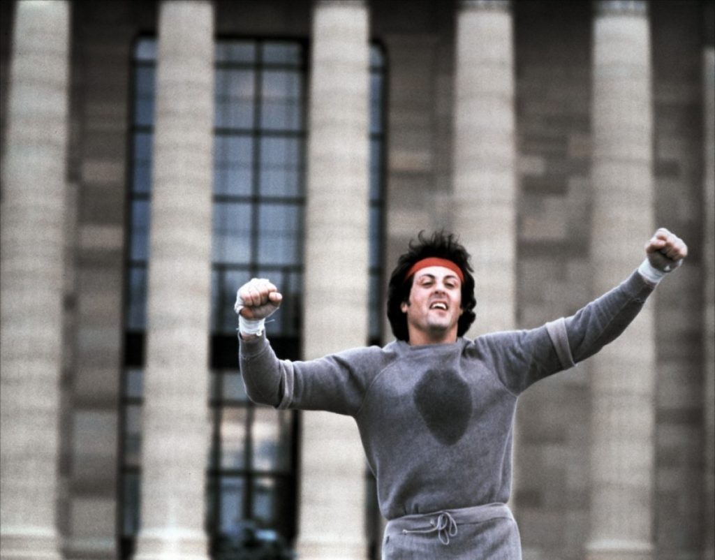 Sylvester Stallone in and as Rocky