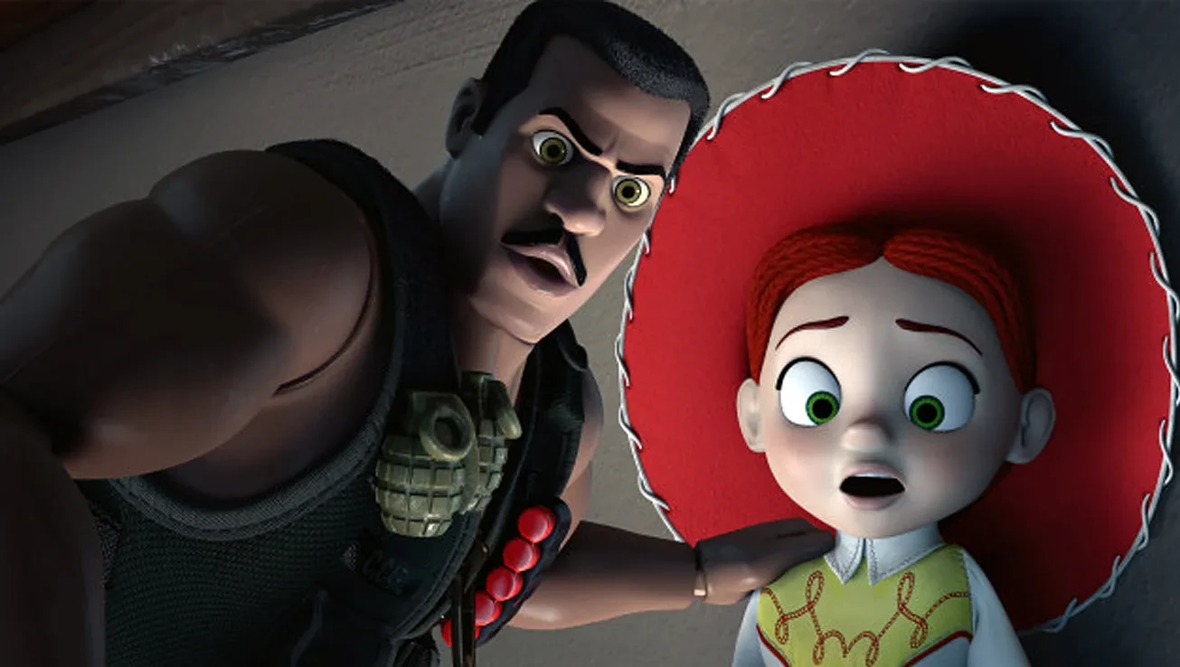 A still from Toy Story of Terror!