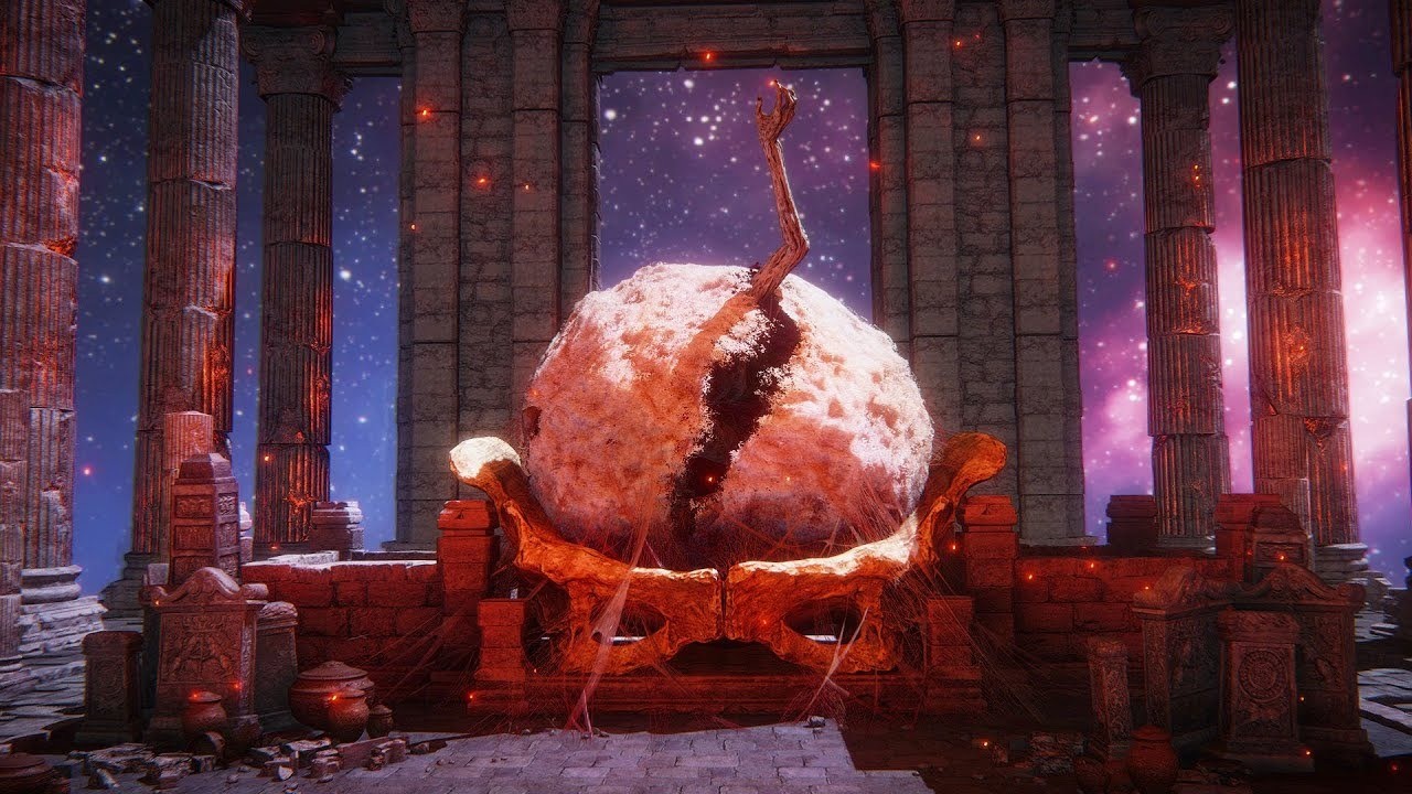 Miquella's Cocoon in Mohgwyn Palace in Elden Ring