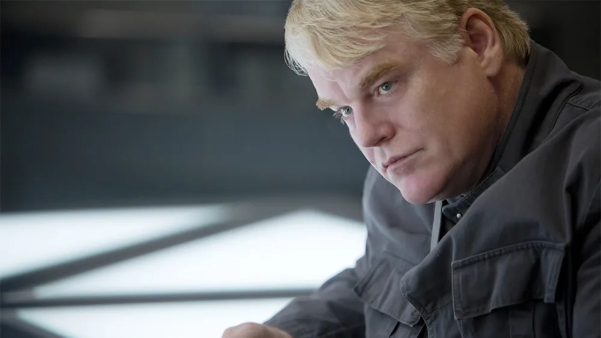 Philip Seymour Hoffman in The Hunger Games: Mockingjay – Part 2