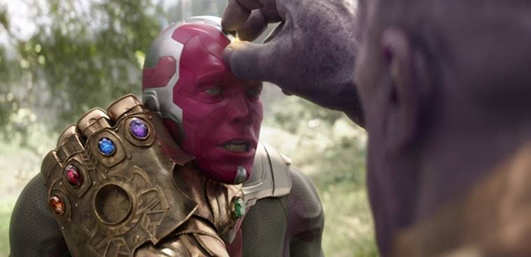 Paul Bettany as Vision in Avengers: Endgame 