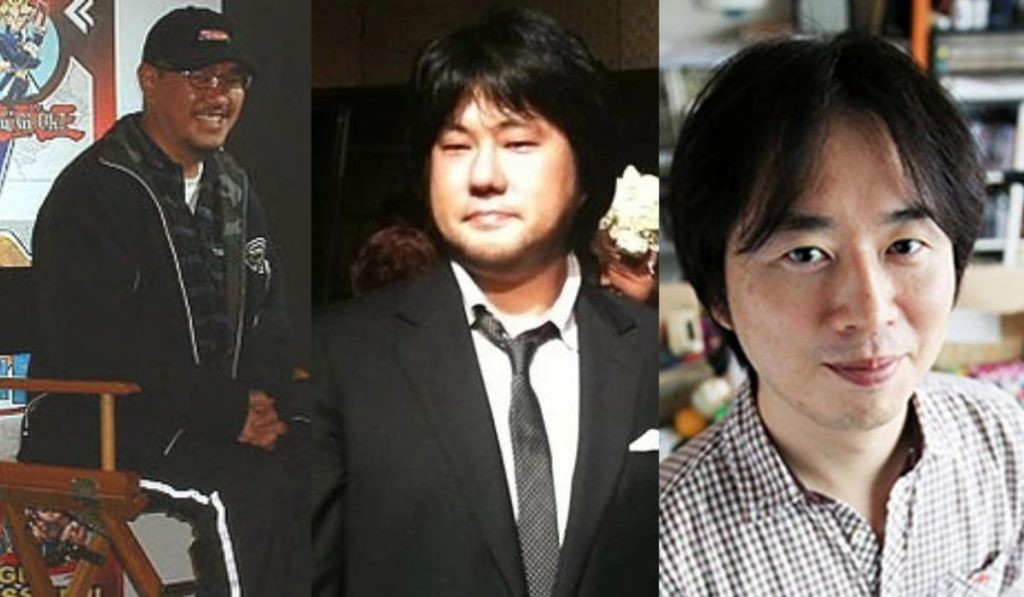 (L-R) Mangakas Akira Toriyama, Eiichiro Oda, and Masashi Kishimoto (via Wikimedia Commons, One Piece Fandom, and Naruto Fandom)