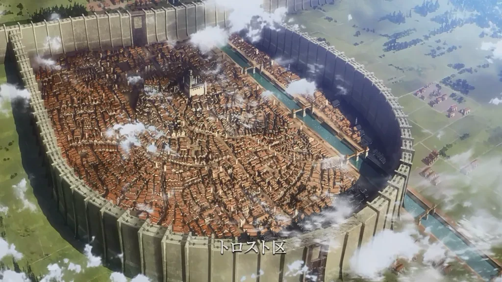 Walls From Attack on Titan