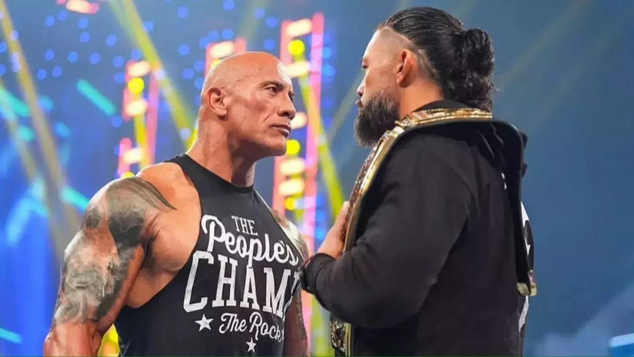 The Rock and Roman Reigns