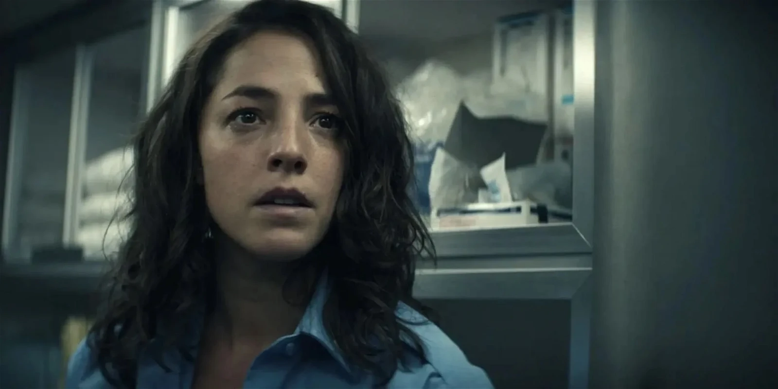 Olivia Thirby in a still from Oppenheimer