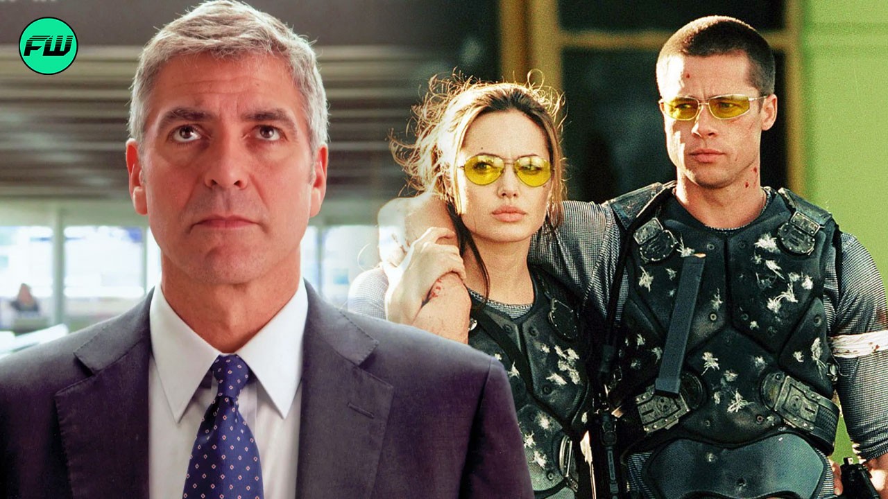 Brad Pitt Abandoned Angelina Jolie To Commit To George Clooney For 3 Months While Filming ‘Mr. & Mrs. Smith’