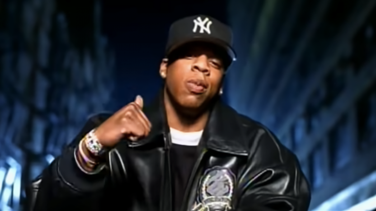 Jay-Z in the music video, Do It Again