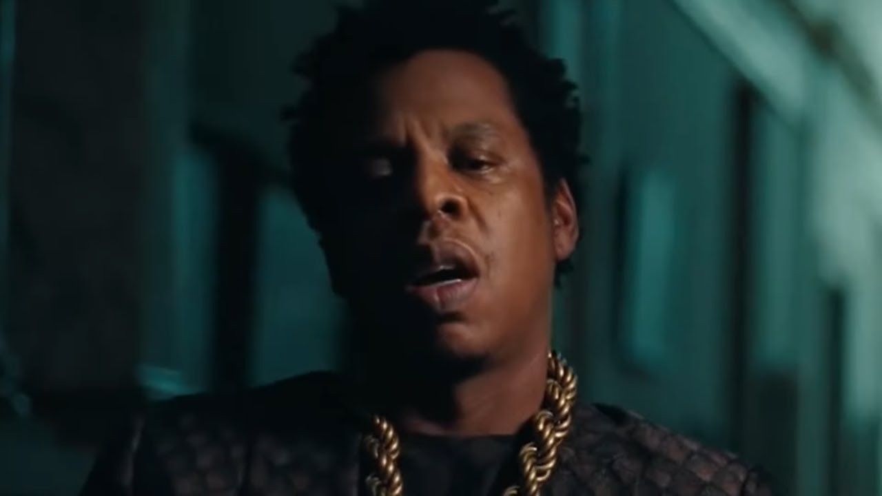 Jay-Z in the music video, War Zone