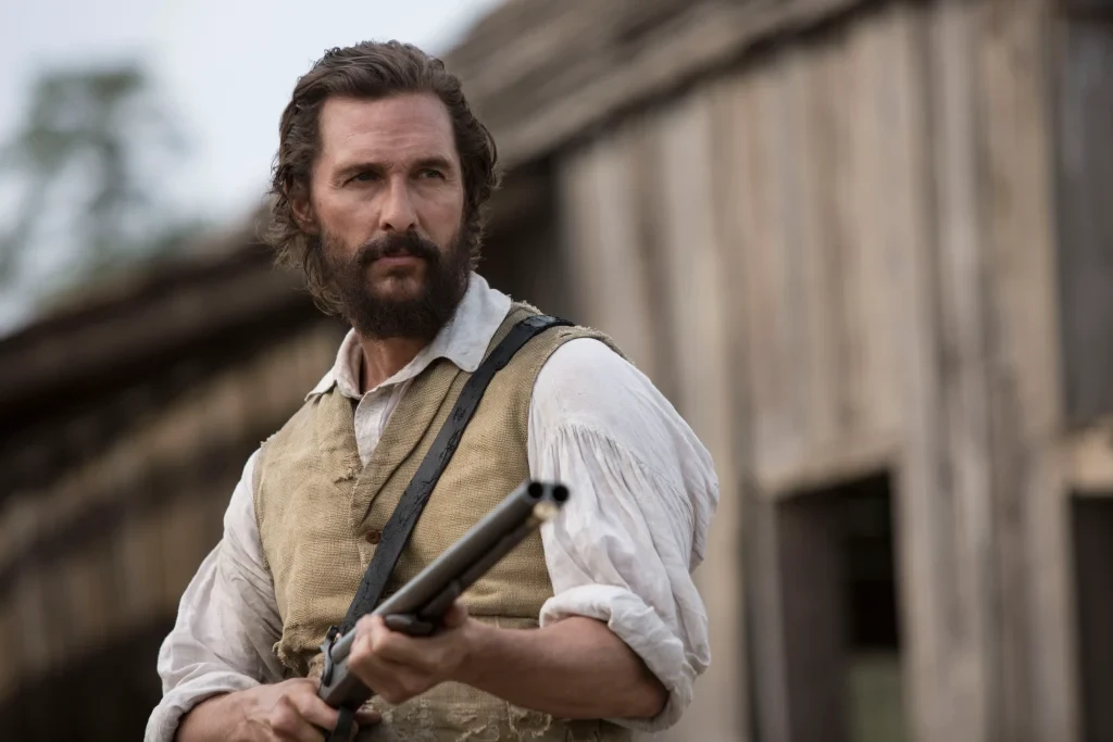 Matthew McConaughey in a still from Free State of Jones 