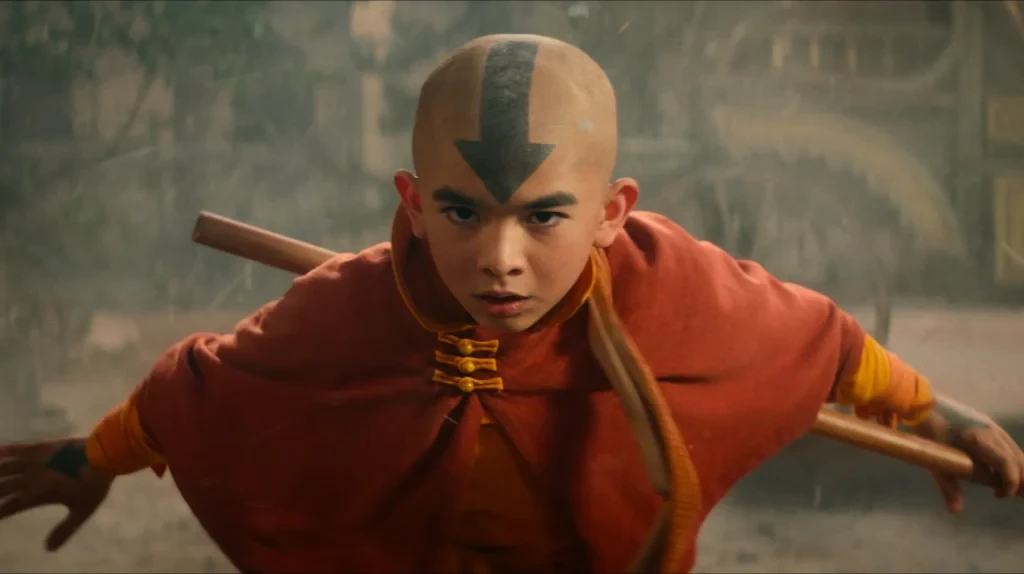 Aang’s character in Avatar: The Last Airbender
