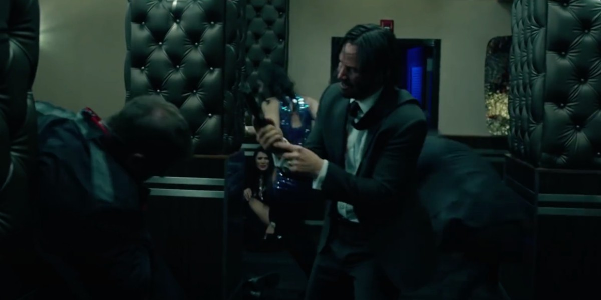 The fast-paced action of Chad Stahelski and David Leitch's John Wick