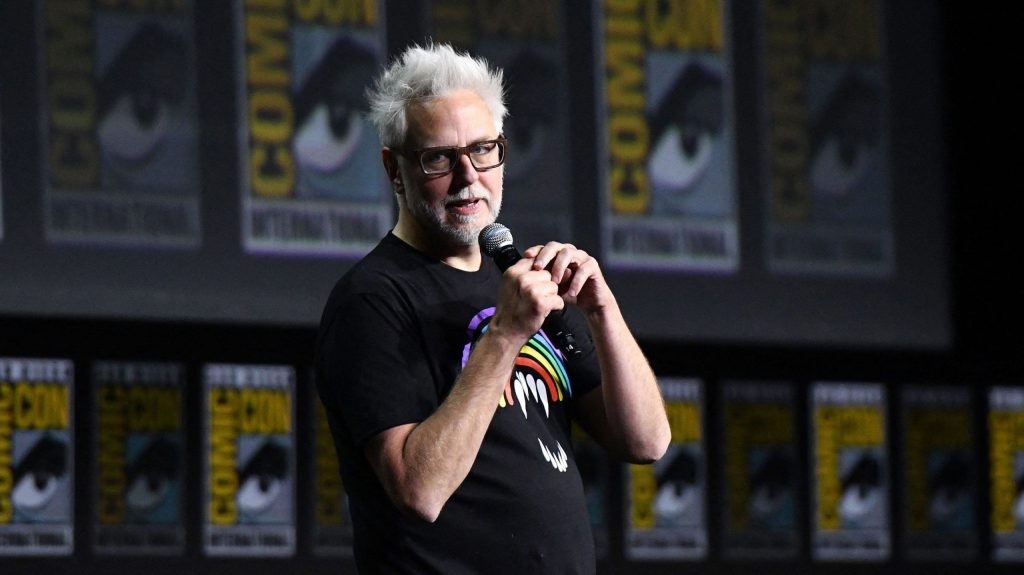Guardians of the Galaxy director James Gunn during Comic Con.