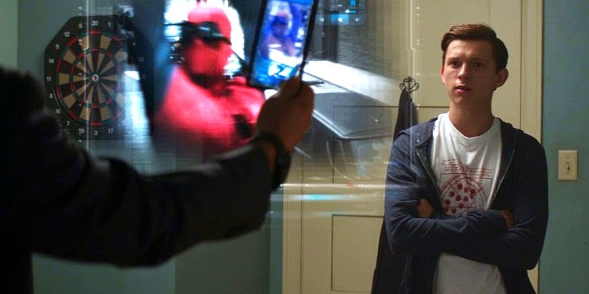 Tom Holland as Peter Parker in Captain America: Civil War