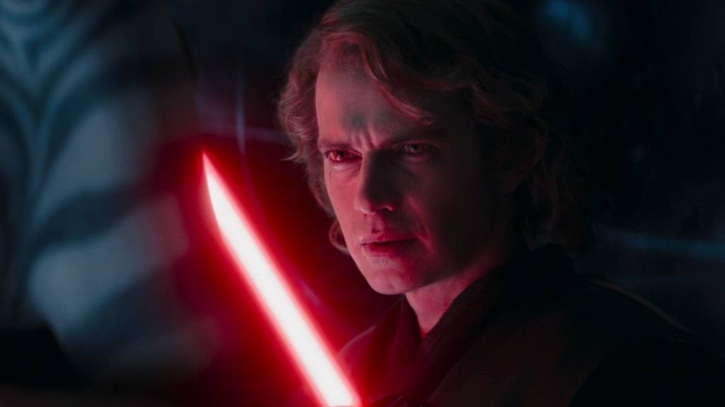 Hayden Christensen as Anakin Skywalker in a still from Ahsoka 