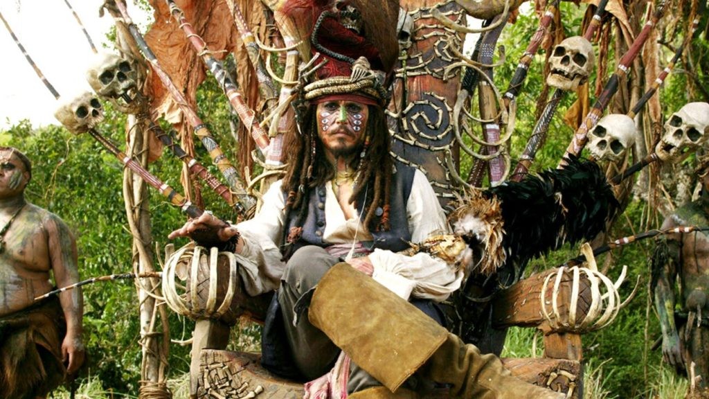 A still from Pirates of the Caribbean 2