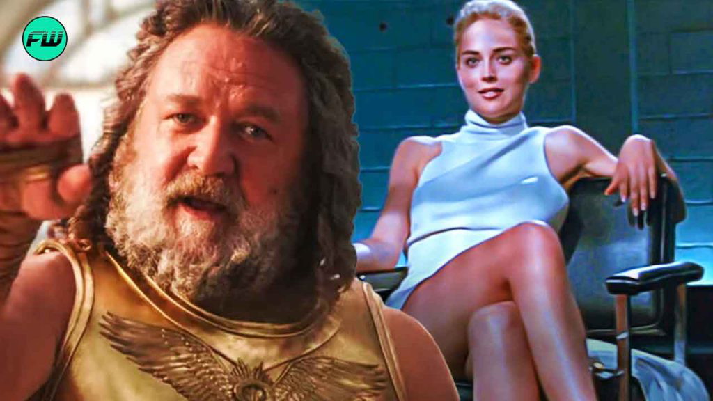 “No I didn’t…”: Sharon Stone Cleared a Massive Rumor about Russell Crowe That Could’ve Seriously Harmed Gladiator Star’s Reputation