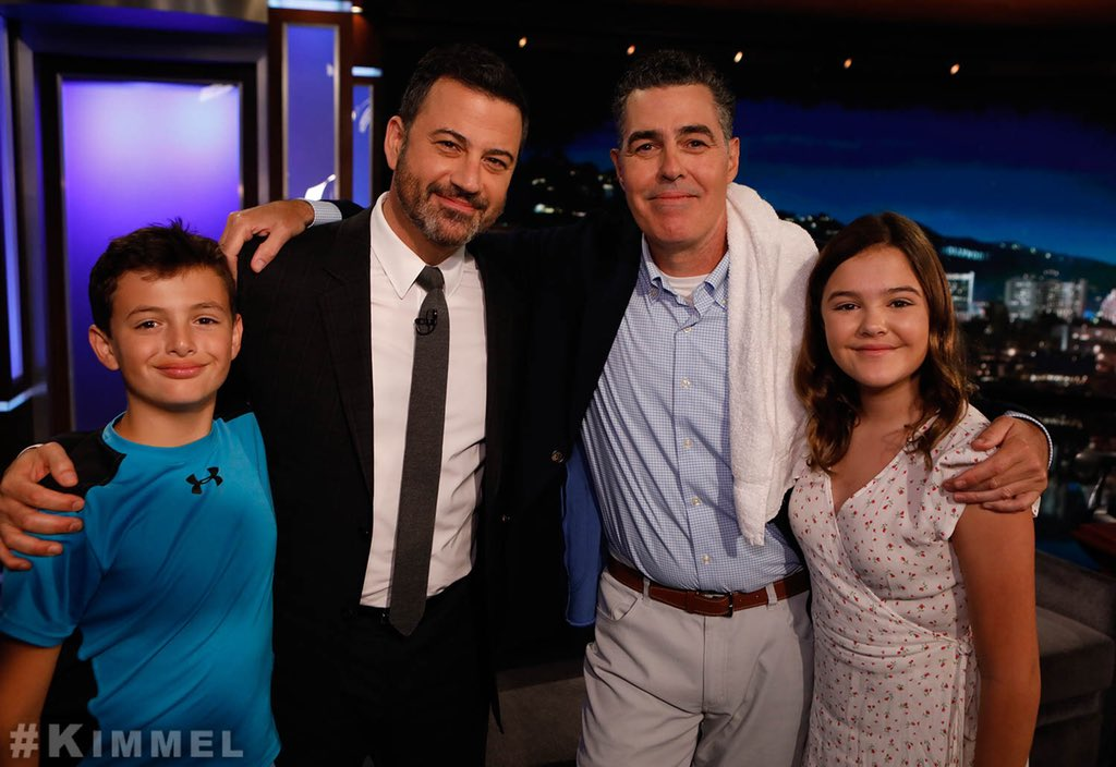 Jimmy Kimmel and his longtime friend 