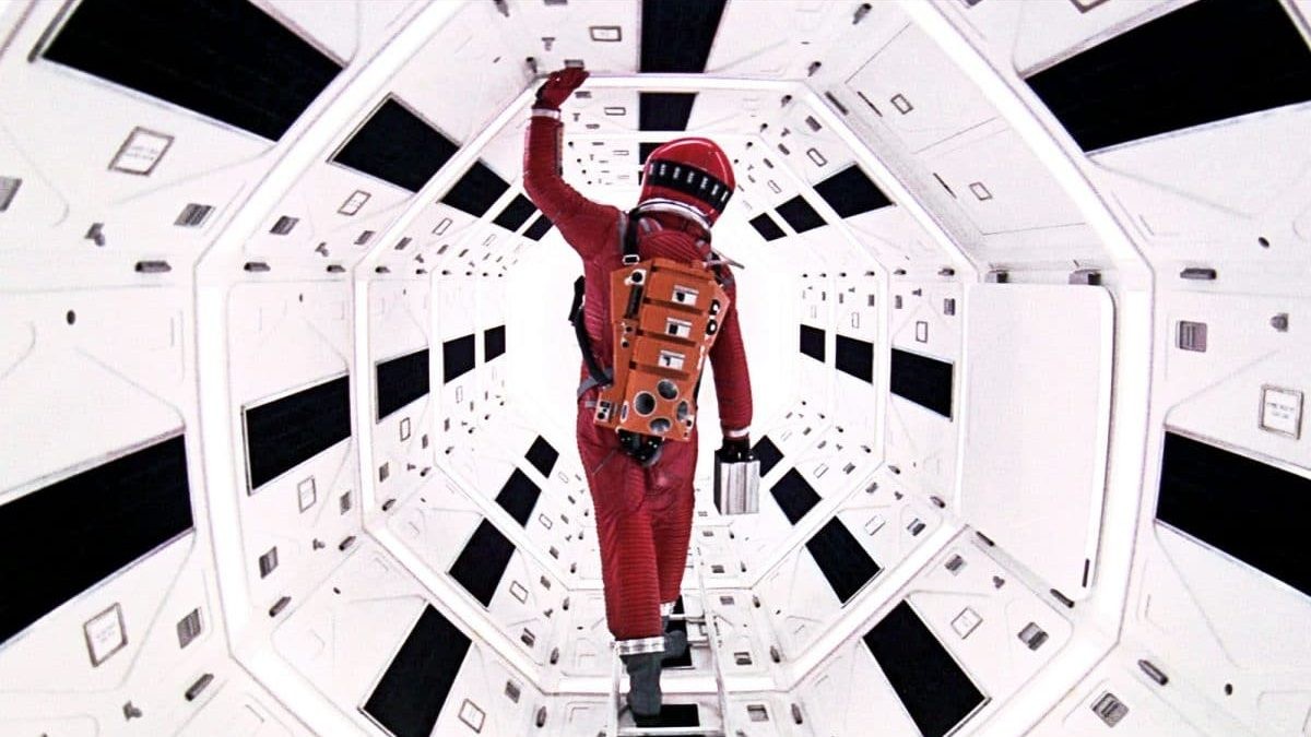 A still from 2001: A Space Odyssey