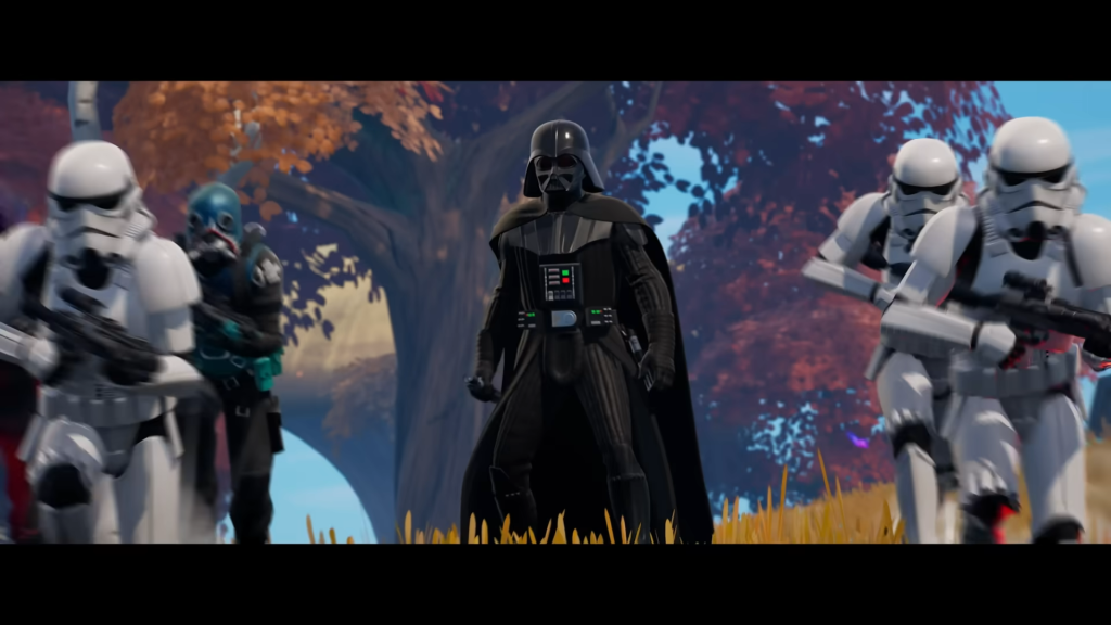 Darth Vader and his Stormtroopers