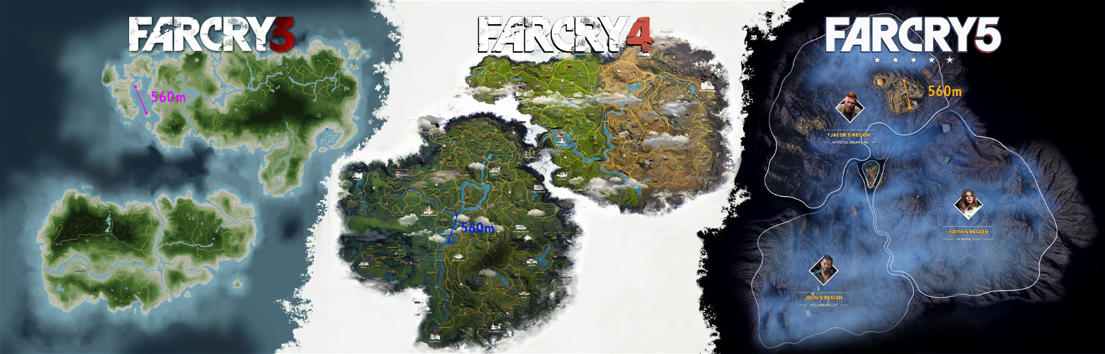 far cry maps