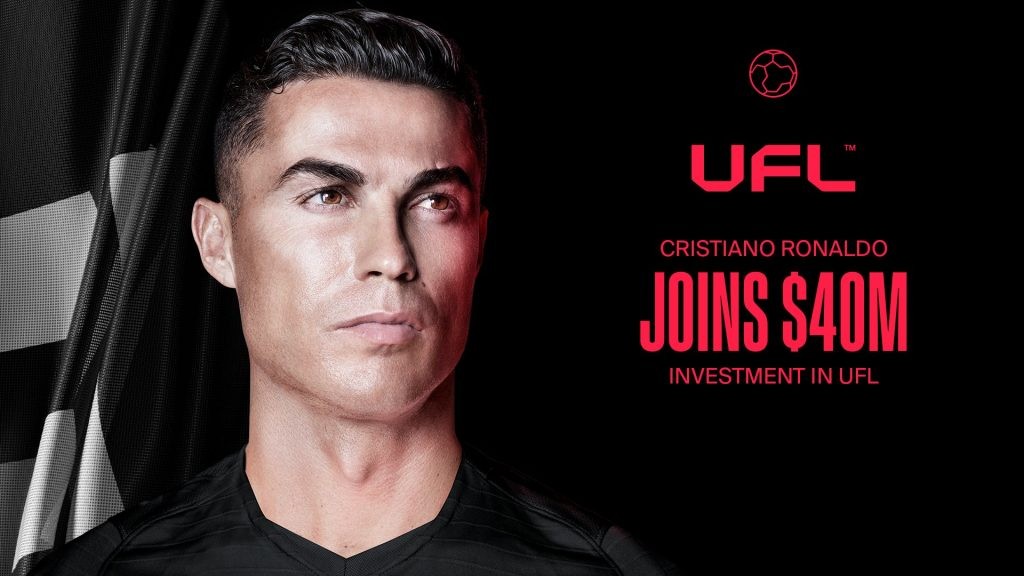 Cristiano Ronaldo's massive investment is sure to help UFL grab a lot of attention.