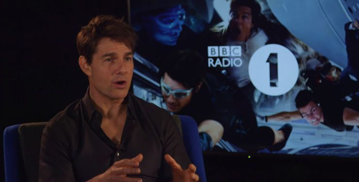 Tom Cruise in the BBC Radio 1 Interview 