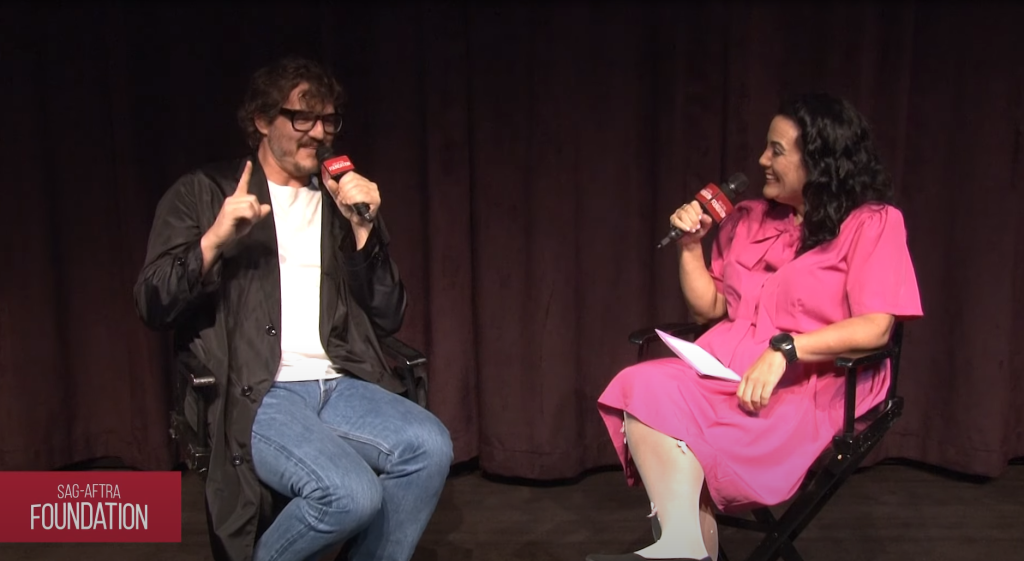 Pedro Pascal in the SAG-AFTRA Foundation interview