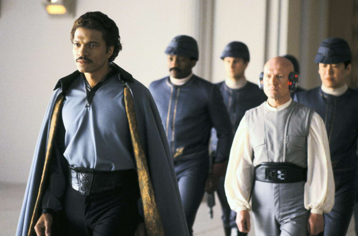 Billy Dee Williams as Lando Calrissian in Star Wars: Episode V—The Empire Strikes Back