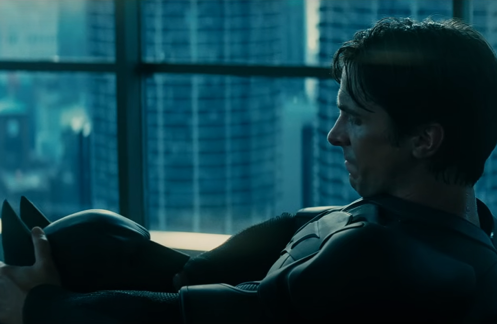 Christian Bale as Batman in TDK