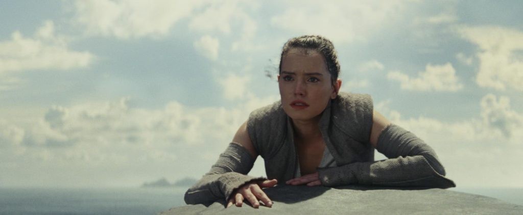 Daisy Ridley in Star Wars: Episode VIII - The Last Jedi (2017). Credit: Lucasfilm Ltd.