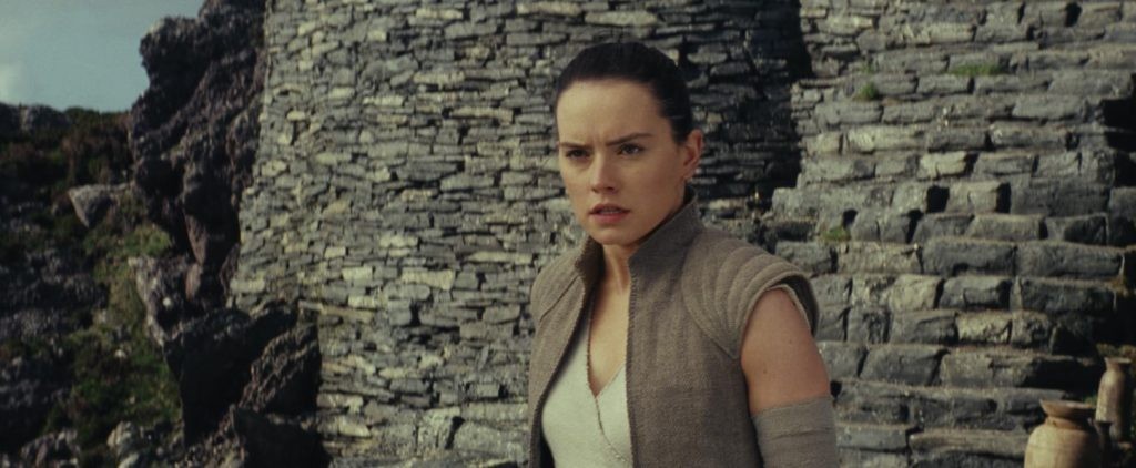 Daisy Ridley in Star Wars: Episode VIII - The Last Jedi (2017). Credit Lucasfilm Ltd.