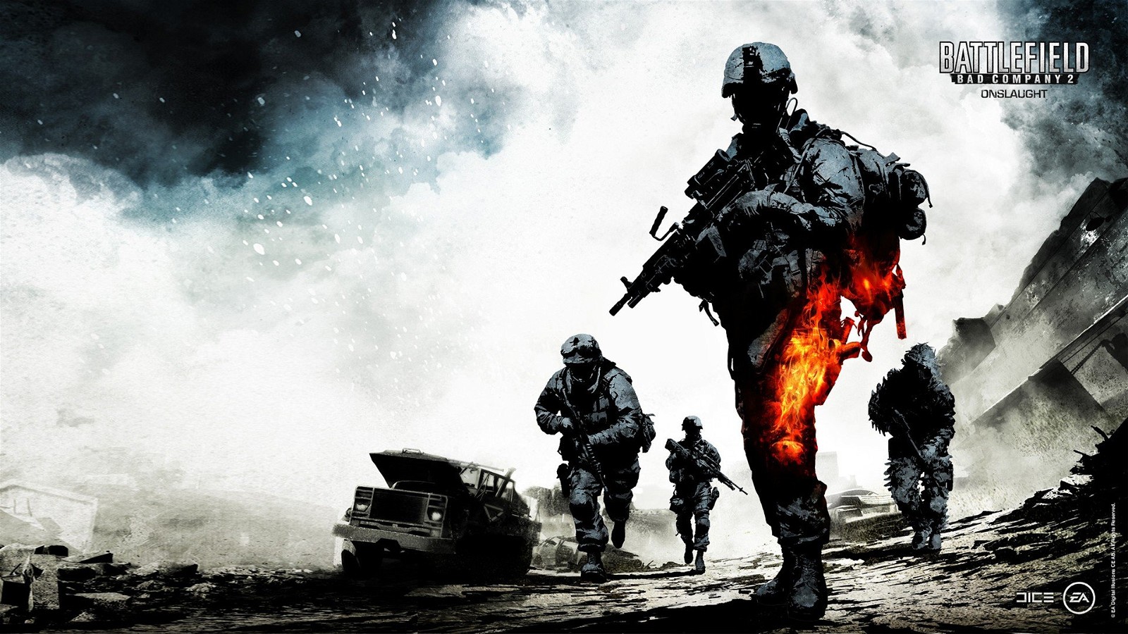 Battlefield Bad Company 2 artwork