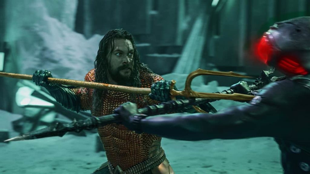 Jason Momoa returns as Aquaman in Aquaman and the Lost Kingdom