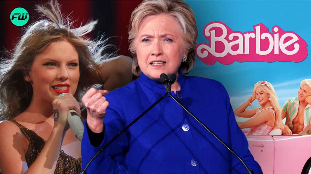 “Address him with his name”: Hillary Clinton’s Desperate Attempt to Sway Taylor Swift Fans Receives Severe Backlash After Her Barbie Tweet