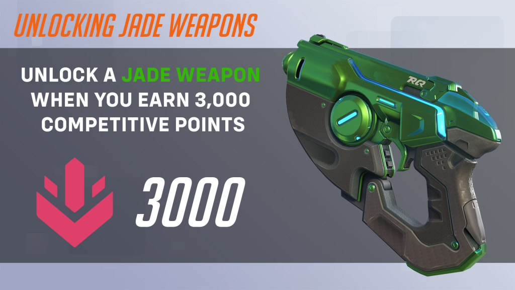 Players will have the opportunity to claim new Jade Weapons by trading Competitive Points.