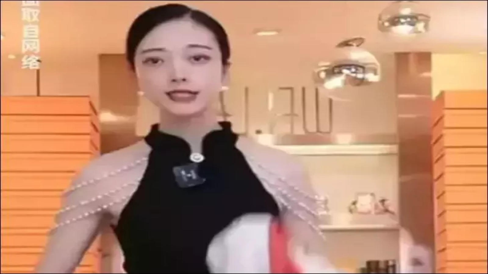 Zheng Xiang Xiang in the viral video | Credits: zheng.xiangxiang2/Instagram