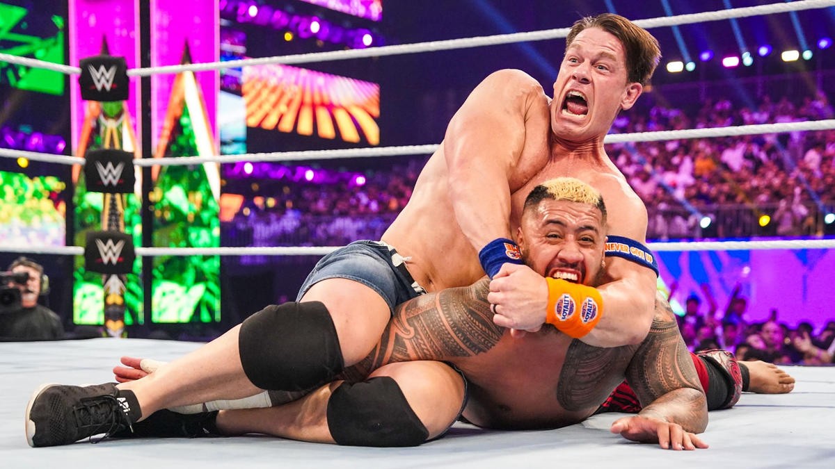 John Cena vs Solo Sikoa at the 2023 Crown Jewel