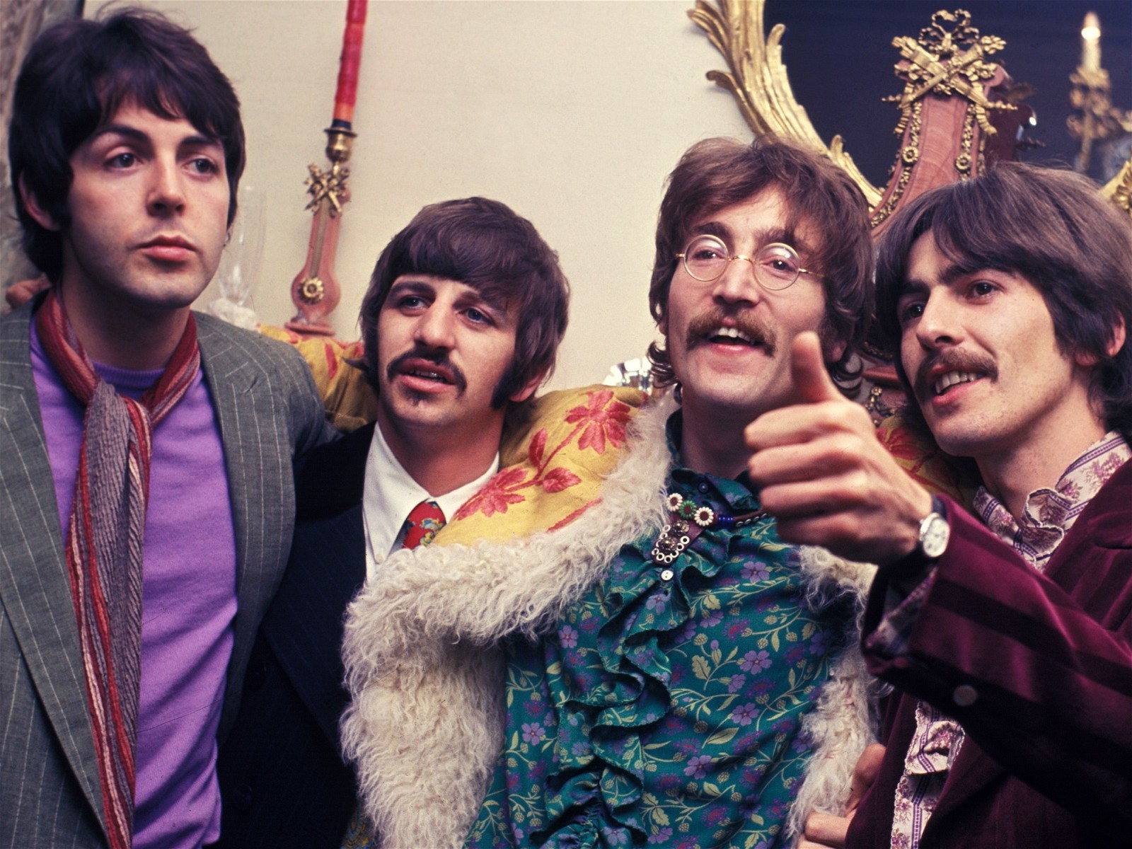 John Lennon, Paul McCartney, George Harrison, and Ringo Starr