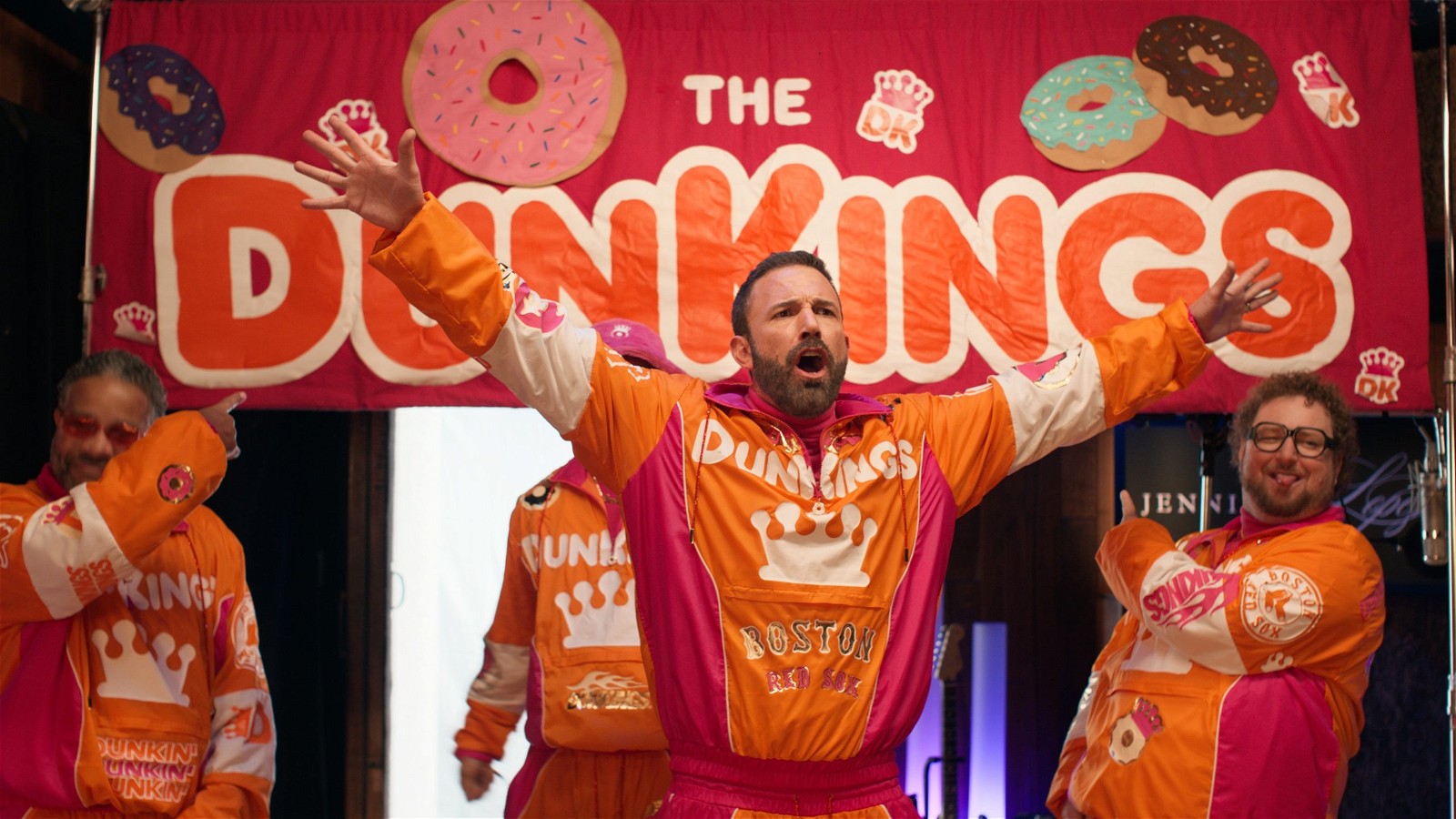 Ben Affleck in Dunkin Donuts Super Bowl commercial
