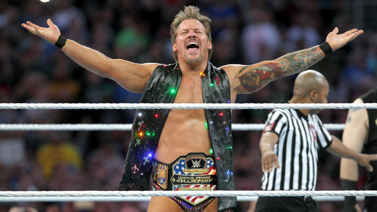Chris Jericho as the United States Champion 