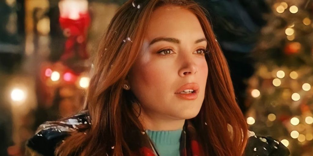 Lindsay Lohan in Falling for Christmas