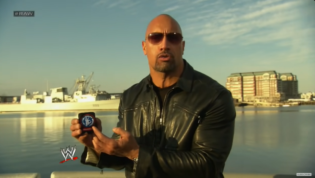 The Rock being controversial