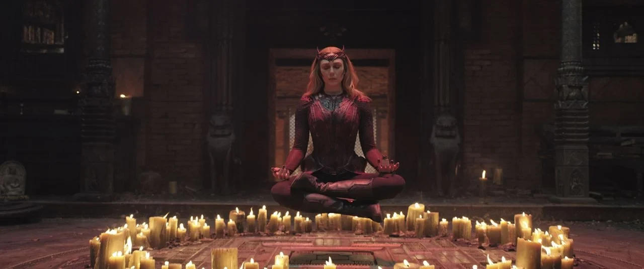 Elizabeth Olsen in a scene from Doctor Strange in the Multiverse of Madness