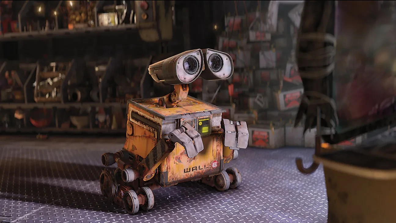 WALL-E in a still from titular movie