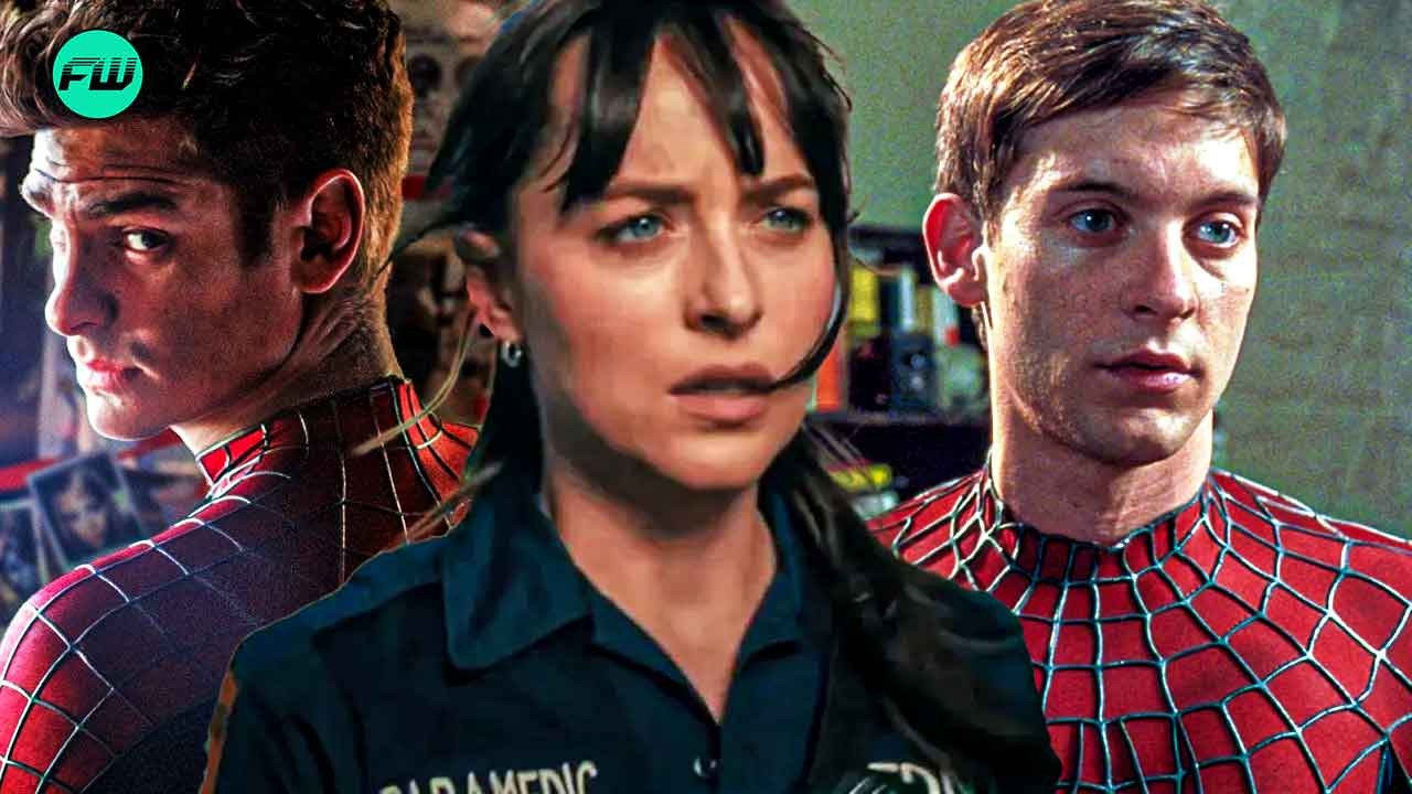 Not Andrew Garfield, Dakota Johnson's Madame Web May Have Been Secretly Conspiring to Make Tobey Maguire Canon to Sony's Spider-Man Universe