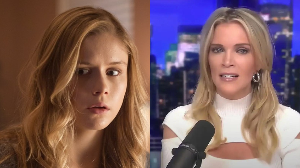 Erin Moriarty and Megyn Kelly