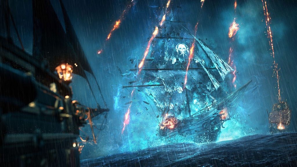 <em>Skull and Bones</em> focuses on naval combat, but jumping off your ship and going for a swim is not an option.