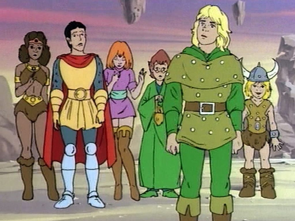 1980's cartoon Dungeons and Dragons