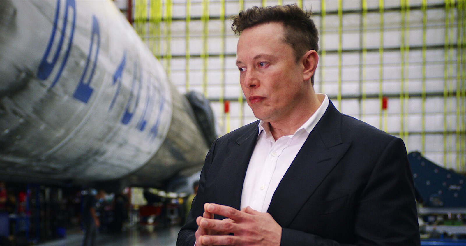 Elon Musk in the Netflix documentary Return to Space