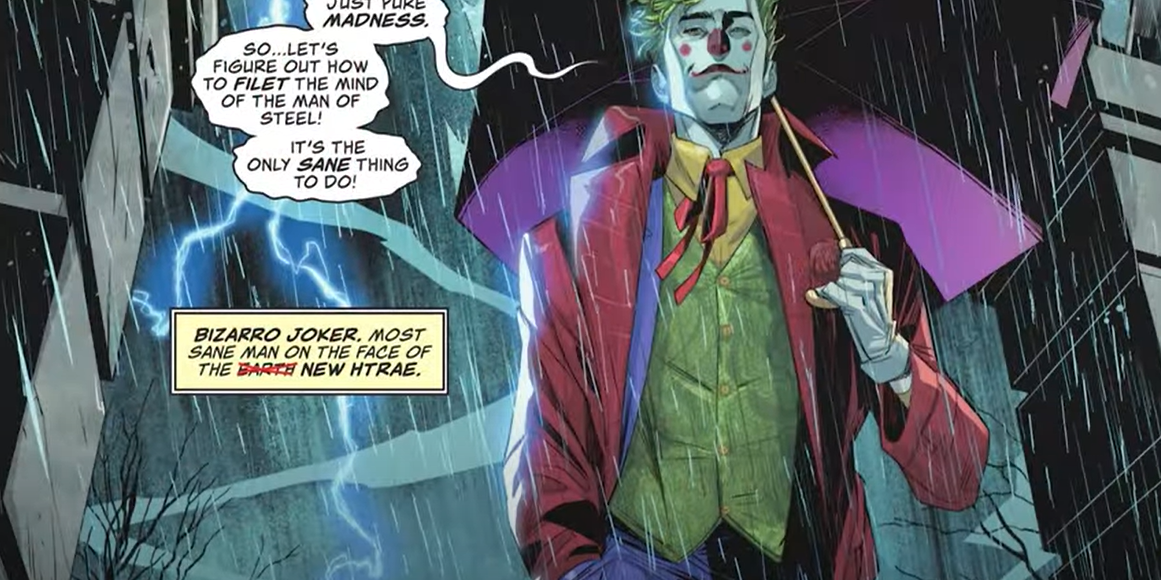 Bizarro Joker in DC Comics' Action Comics #1062